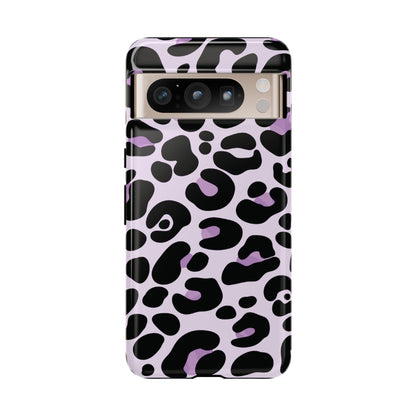 Pretty Lavender Leopard Print Phone Case
