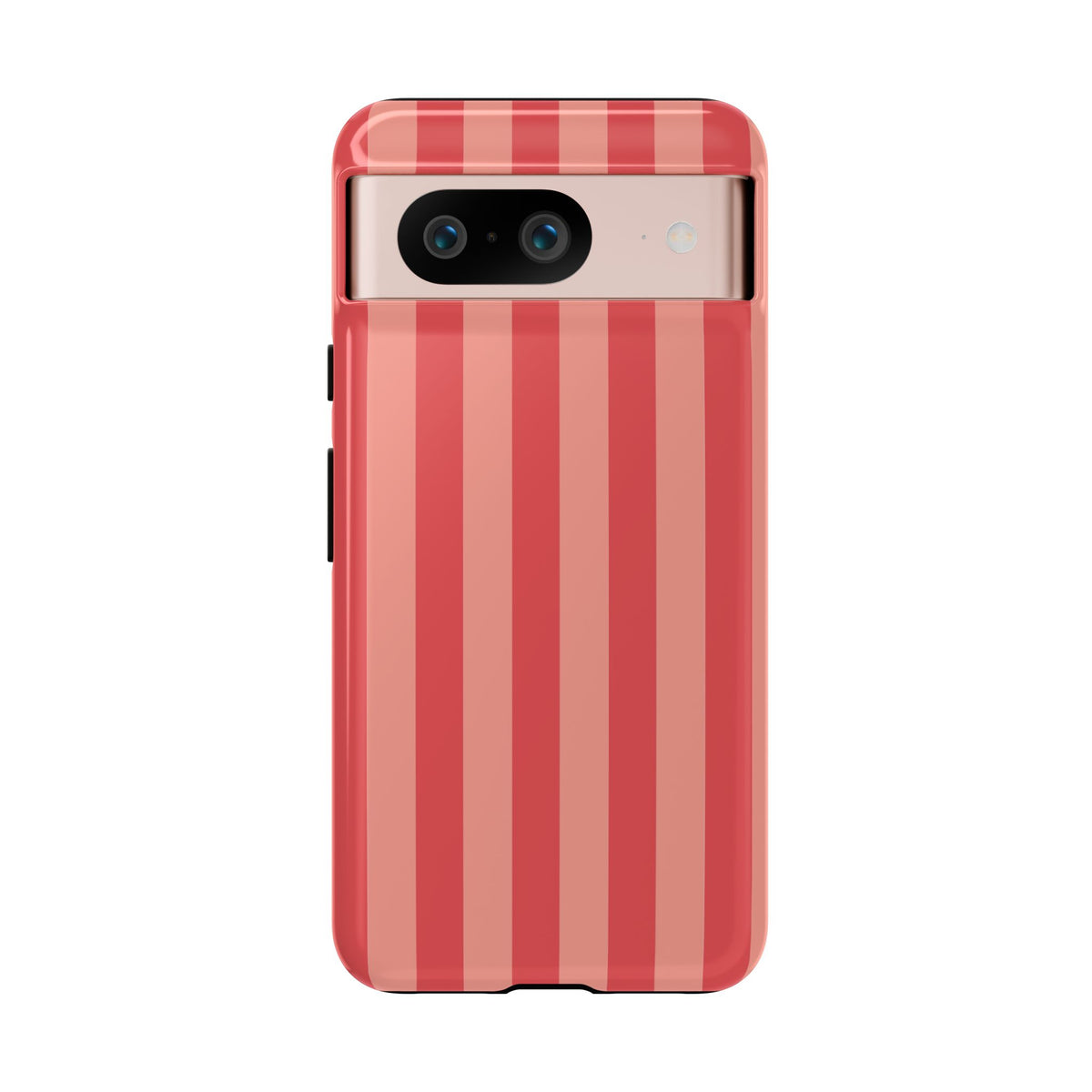 Light Pink Stripe Pattern Phone Case - Pink Phone Case - Google Pixel 8 / Glossy