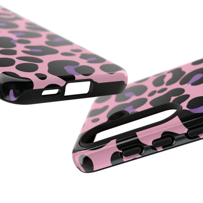 Pretty Pink & Lavender Leopard Print