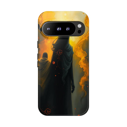 Google Pixel 9 Pro / Glossy Phone Case - Acrylic Gothic Myterious Figures Phone Case