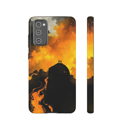 Samsung Galaxy S20 FE / Glossy Phone Case - Gothic Watercolour Scene Phone Case