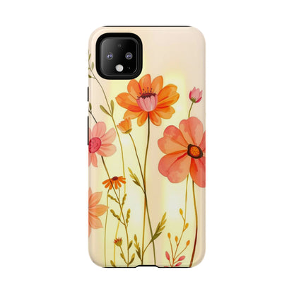 Watercolour Bunch of Wildflowers Design Phone Case