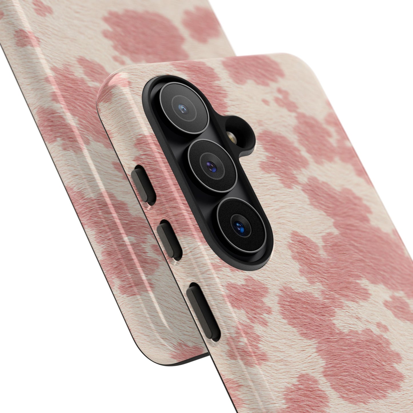 Pretty Blush Cow Print Phone Case