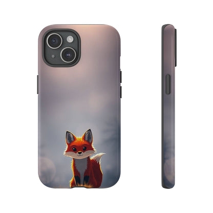 Cute Gothic Fox Design Phone Case - Multicolor Phone Case - iPhone 15 / Glossy