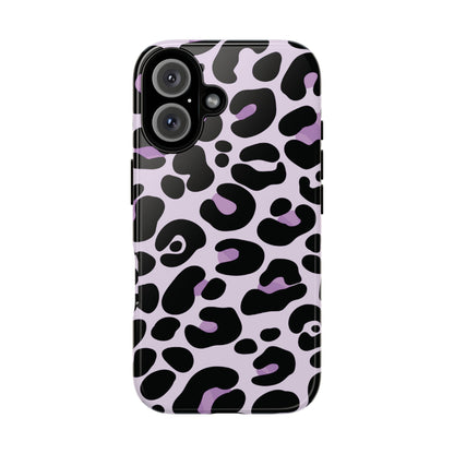 Pretty Lavender Leopard Print Phone Case