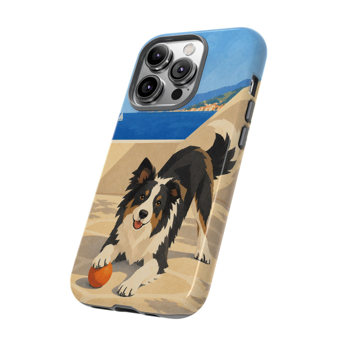 Border Collie One More Throw Phone Case - Multicolor Phone Case