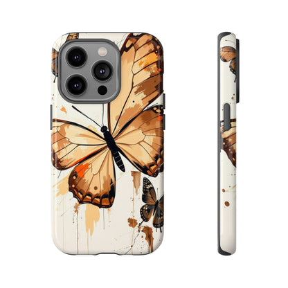 Acrylic Style Butterflies Design Phone Case - Multicolor Phone Case - iPhone 14 Pro / Glossy