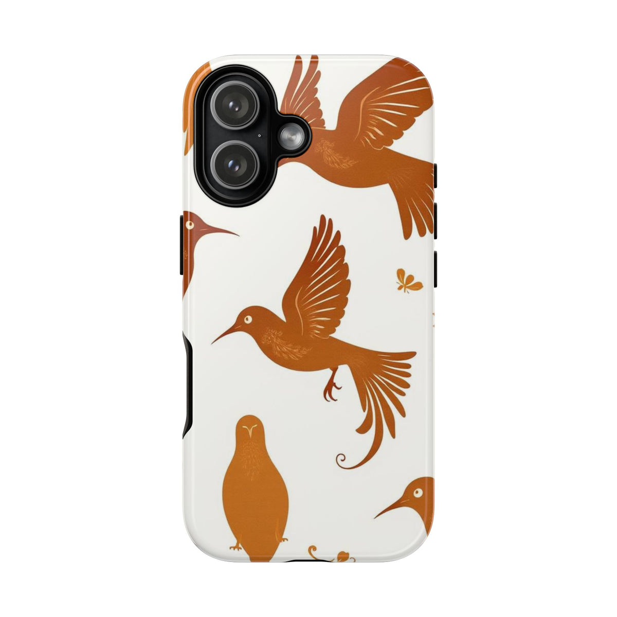 Abstract Bird Pattern Phone Case - Multicolor Phone Case - iPhone 17 / Glossy