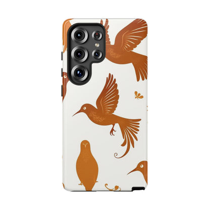 Abstract Bird Pattern Phone Case - Multicolor Phone Case - Samsung Galaxy S25 Ultra / Glossy