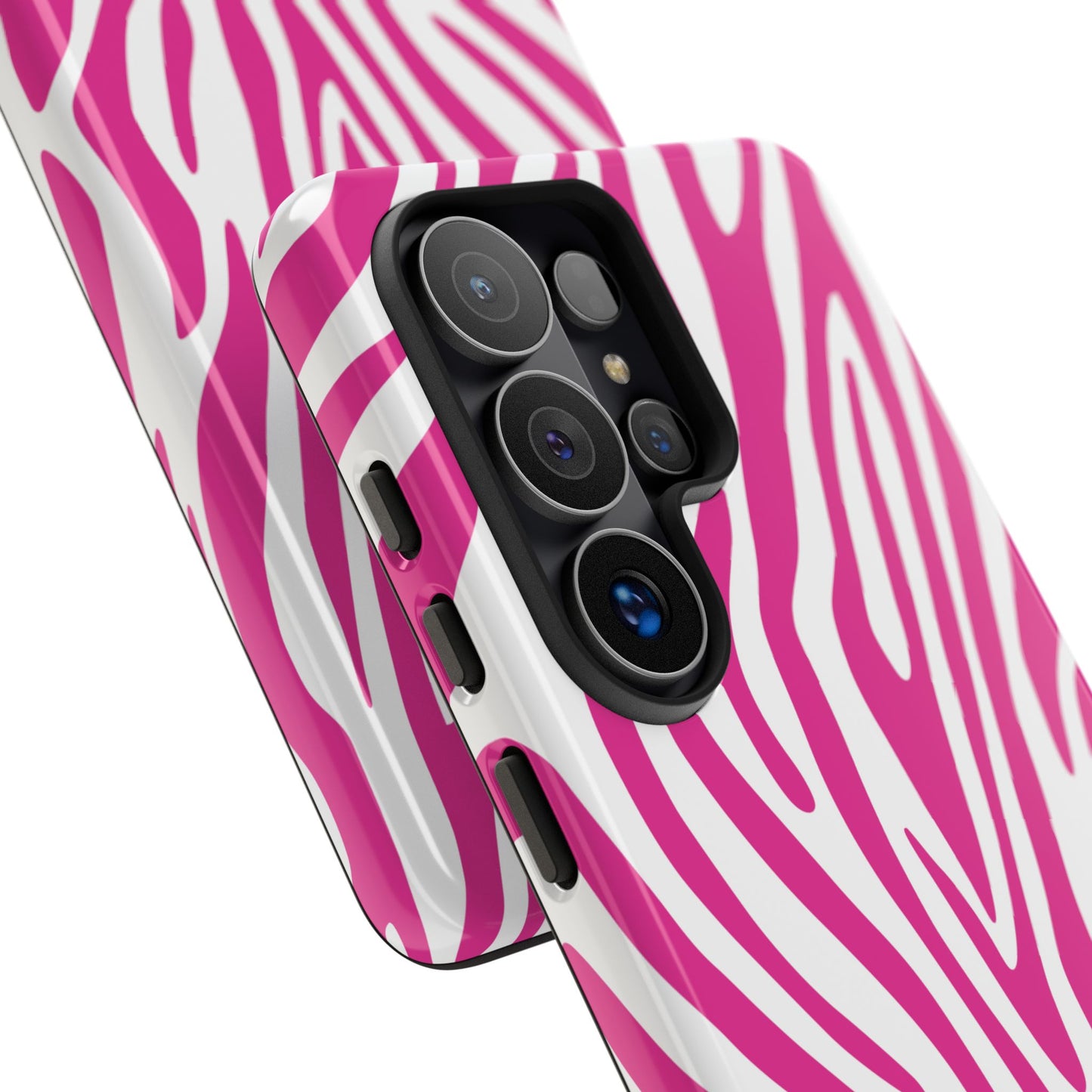 Graphic Hot Pink Tiger Print Phone Case