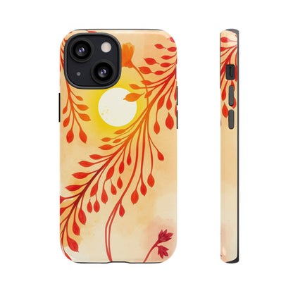 Boho Chic Watercolour Sunset Design Phone Case - Multicolor Phone Case - iPhone 13 Mini / Glossy