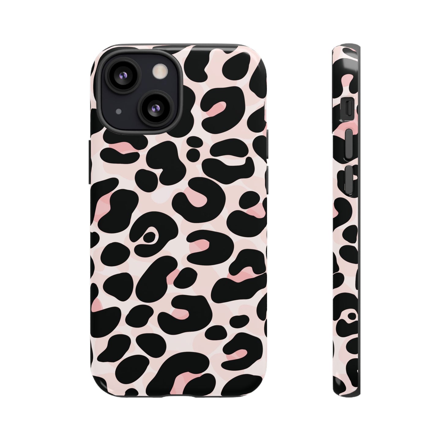 Cute Blush Leopard Print Phone Case