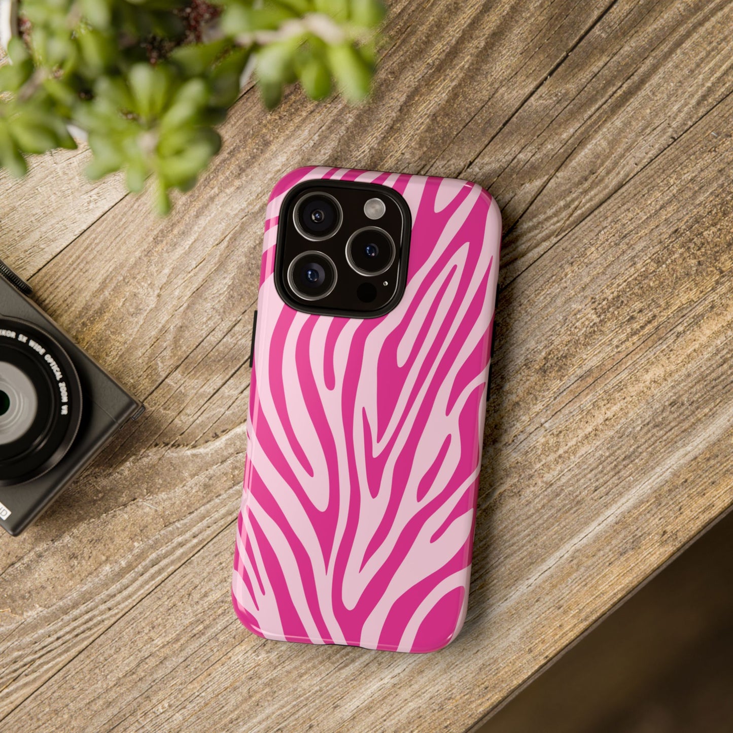 Boutique Blush Tiger Print Phone Case