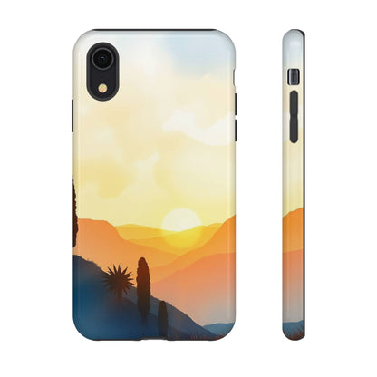 Watercolour Sunset Design Phone Case - Multicolor Phone Case - iPhone XR / Glossy