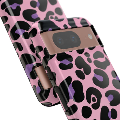 Pretty Pink & Lavender Leopard Print