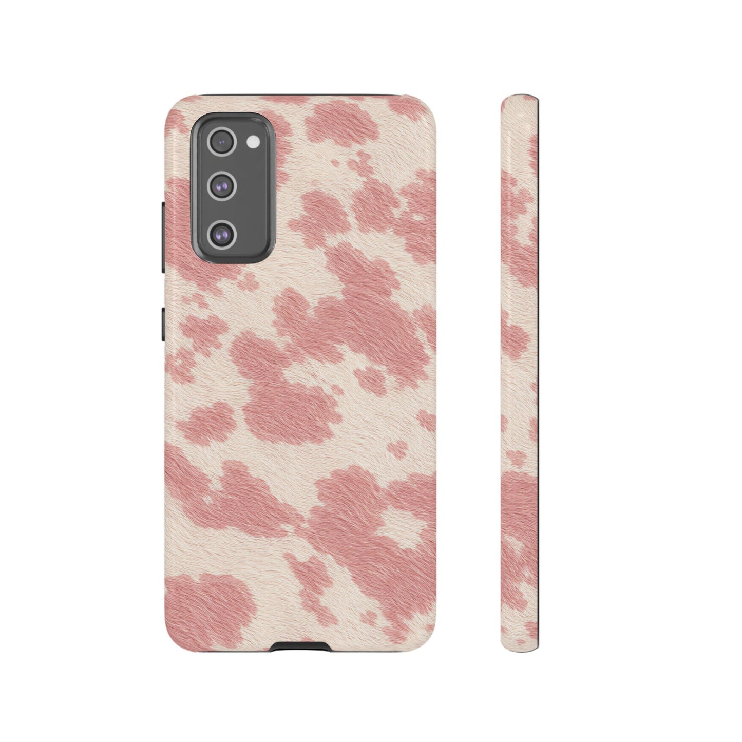 Pretty Blush Cow Print Phone Case