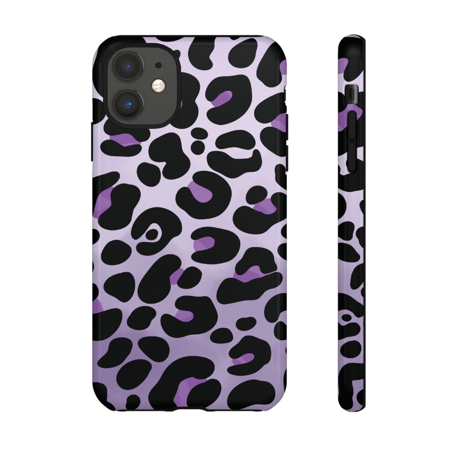 Pretty Lavender Leopard Print Phone Case