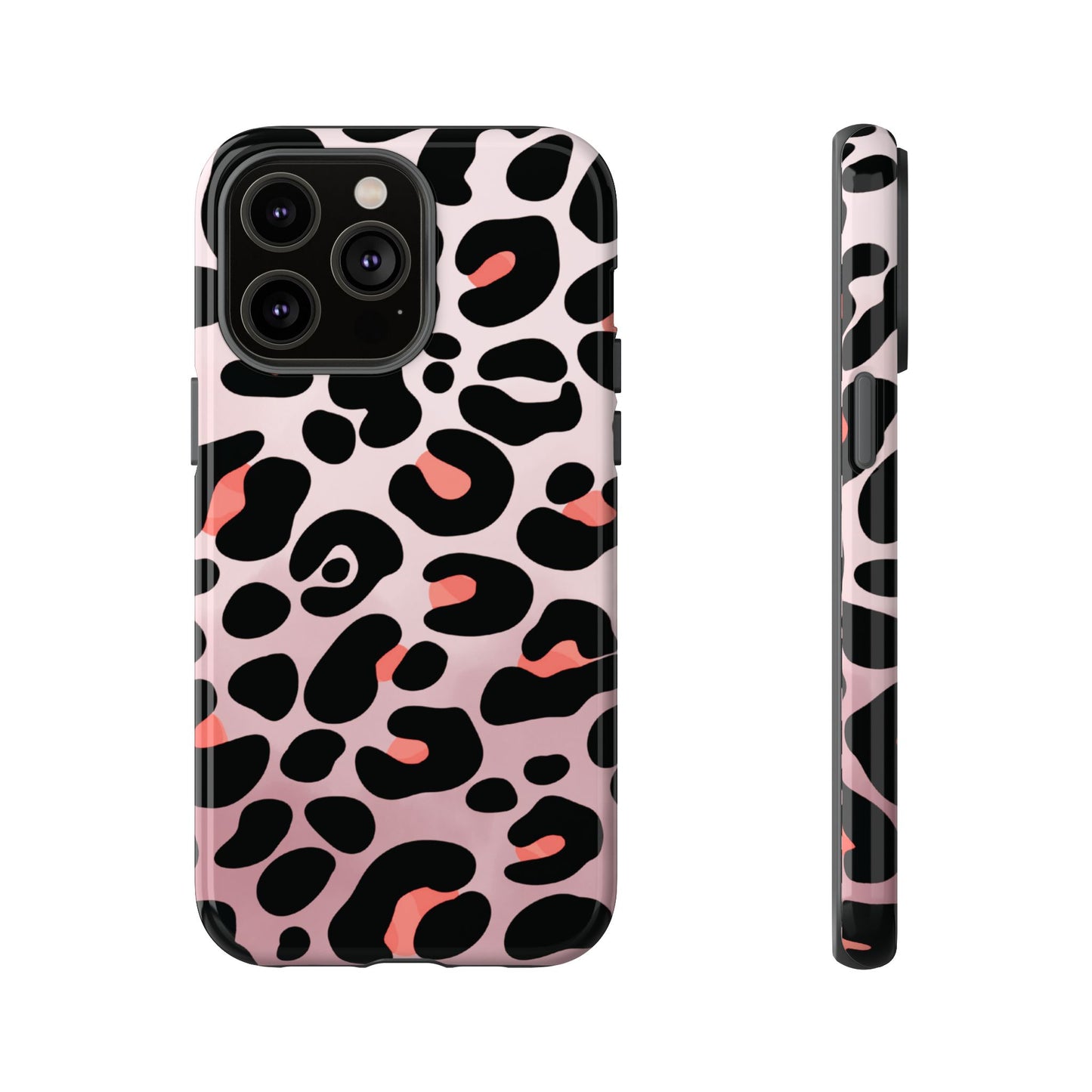 Cute Blush Leopard Print Phone Case