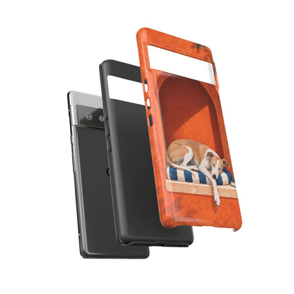 Whippet Siesta Nook Phone Case - Multicolor Phone Case