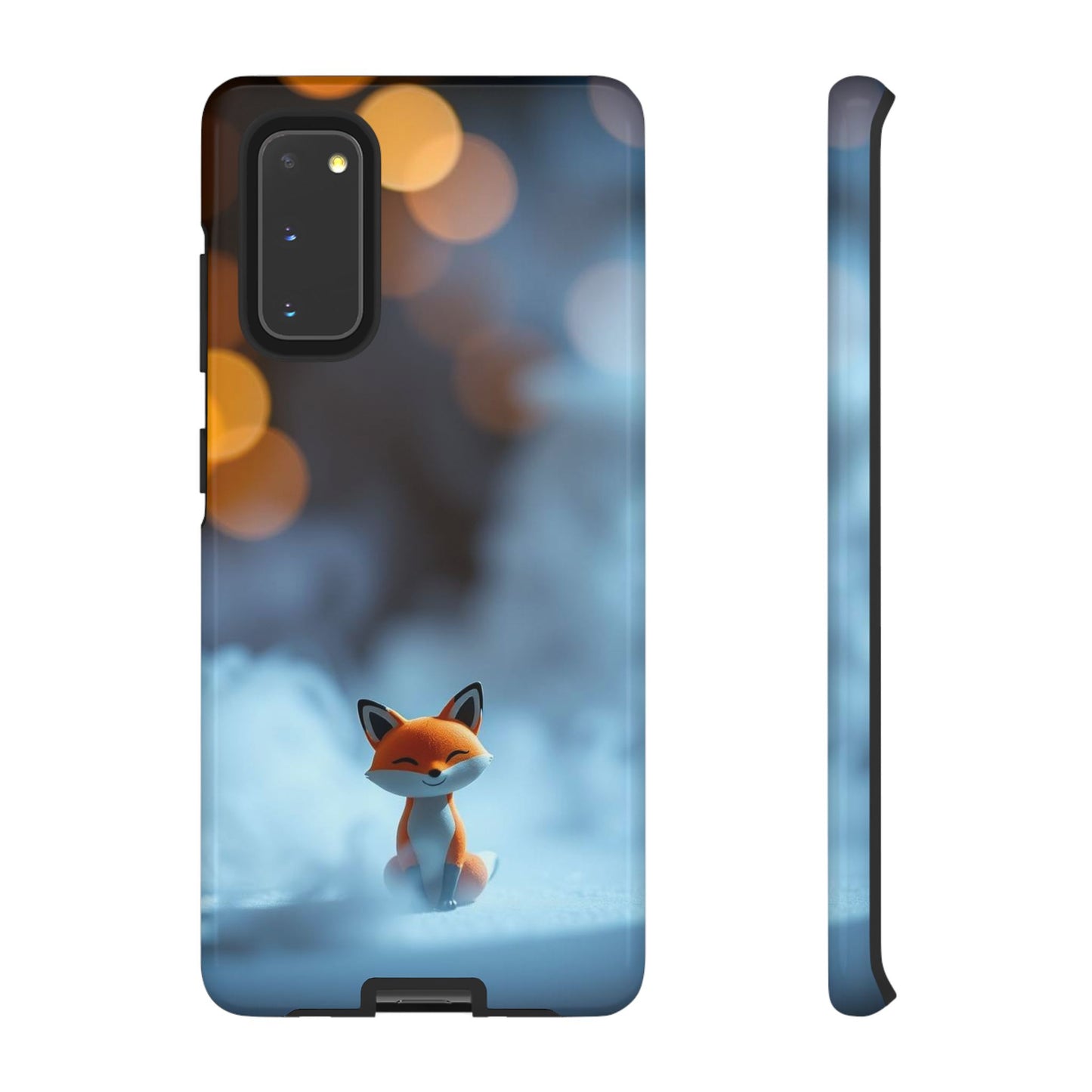 Samsung Galaxy S20 / Glossy Phone Case - Cute Misty Fox Design Phone Case