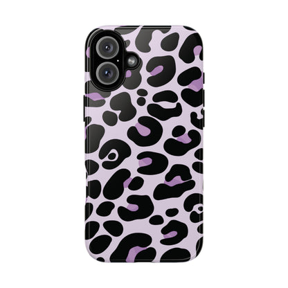 Pretty Lavender Leopard Print Phone Case