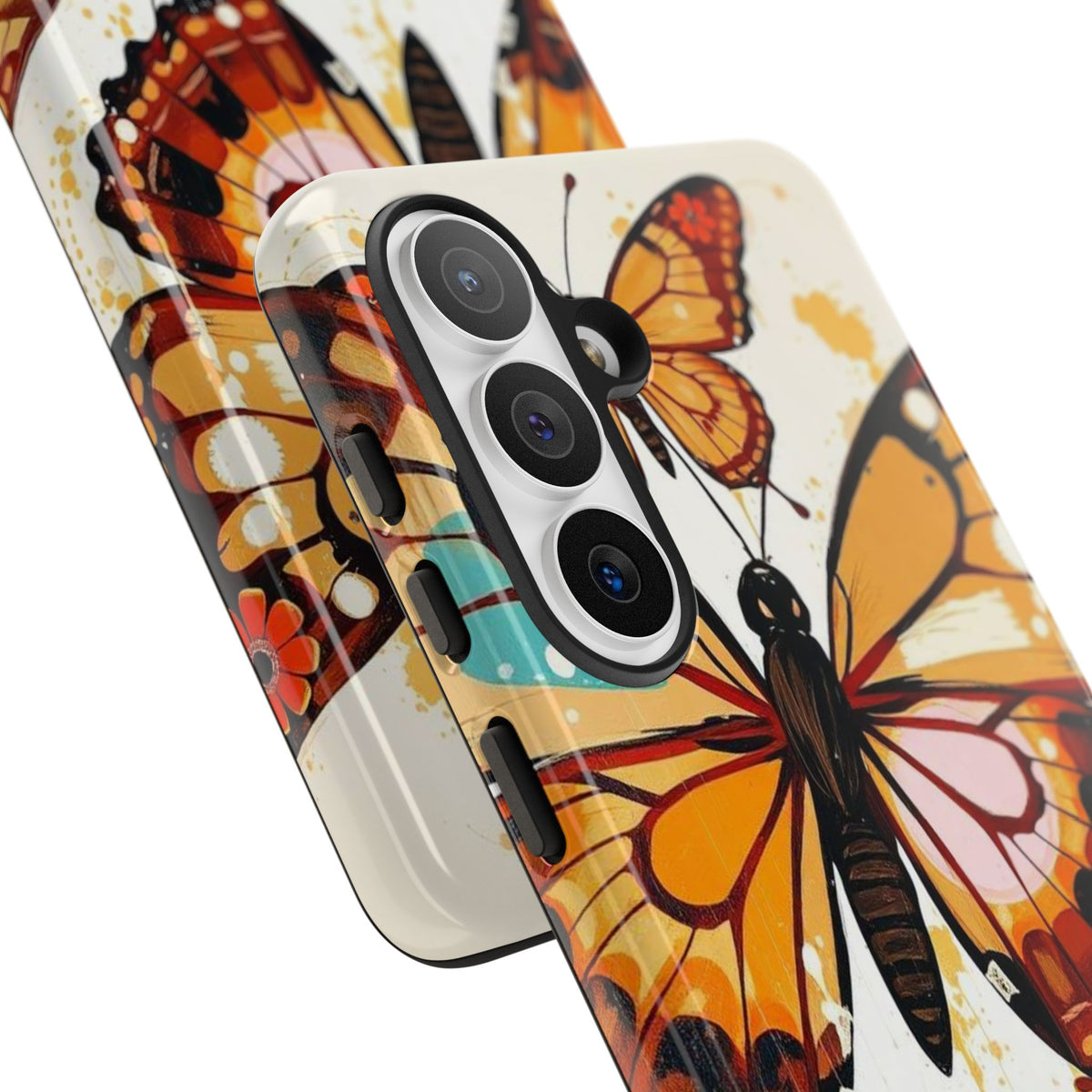 Abstract Butterflies Design Phone Case - Multicolor Phone Case