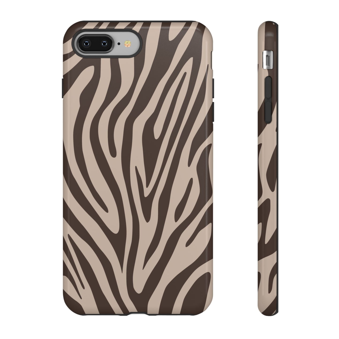 Boutique Mocha Tiger Print Phone Case