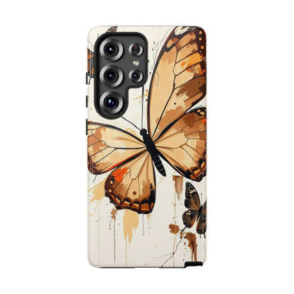 Acrylic Style Butterflies Design Phone Case - Multicolor Phone Case - Samsung Galaxy S25 Ultra / Glossy