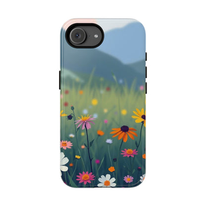 Vibrant Meadow Design Phone Case - Multicolor Phone Case - iPhone 17e / Glossy