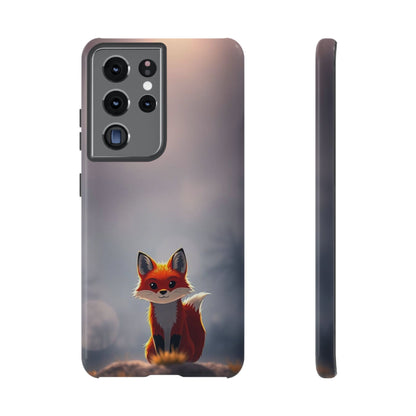 Cute Gothic Fox Design Phone Case - Multicolor Phone Case - Samsung Galaxy S21 Ultra / Glossy