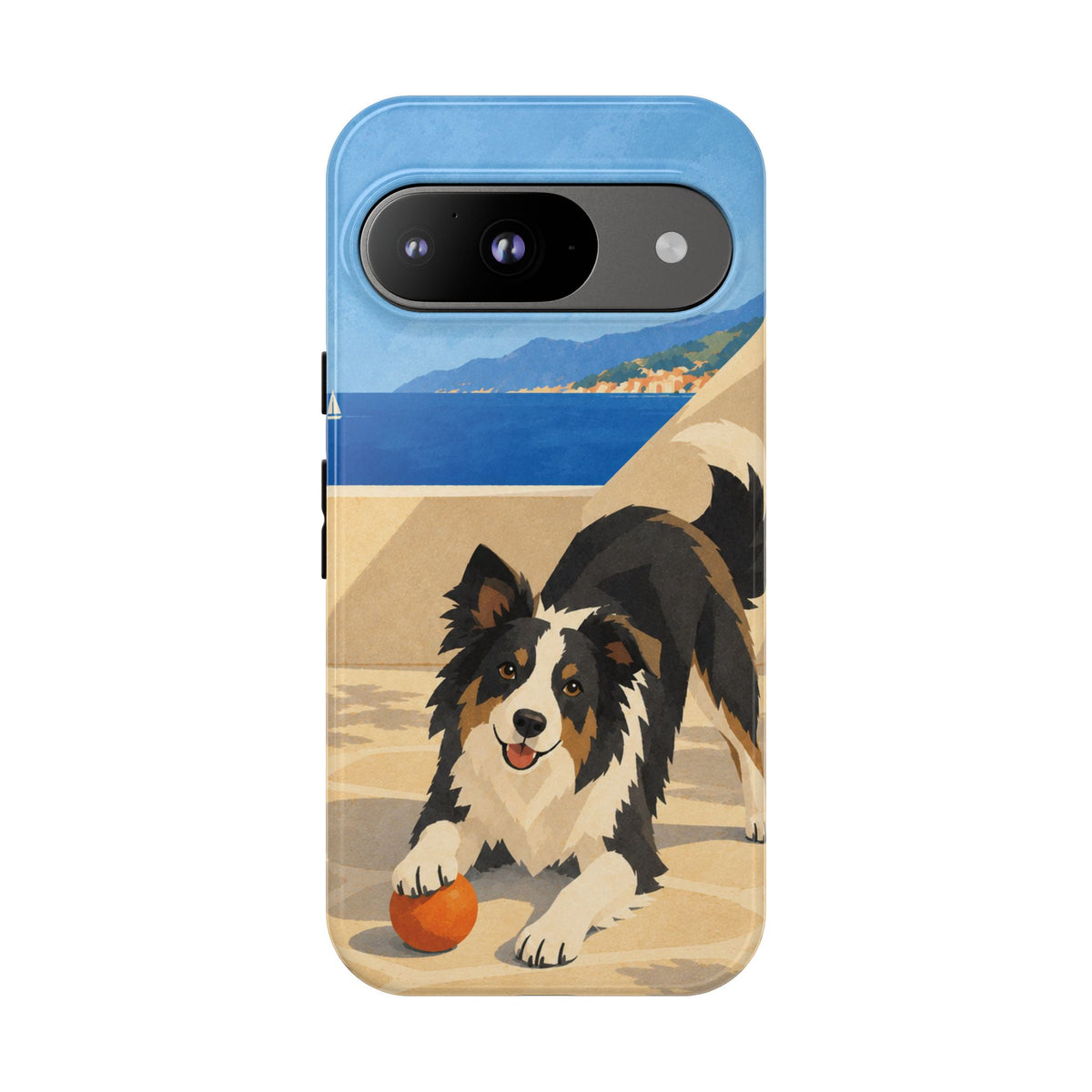 Border Collie One More Throw Phone Case - Multicolor Phone Case - Google Pixel 9 / Glossy