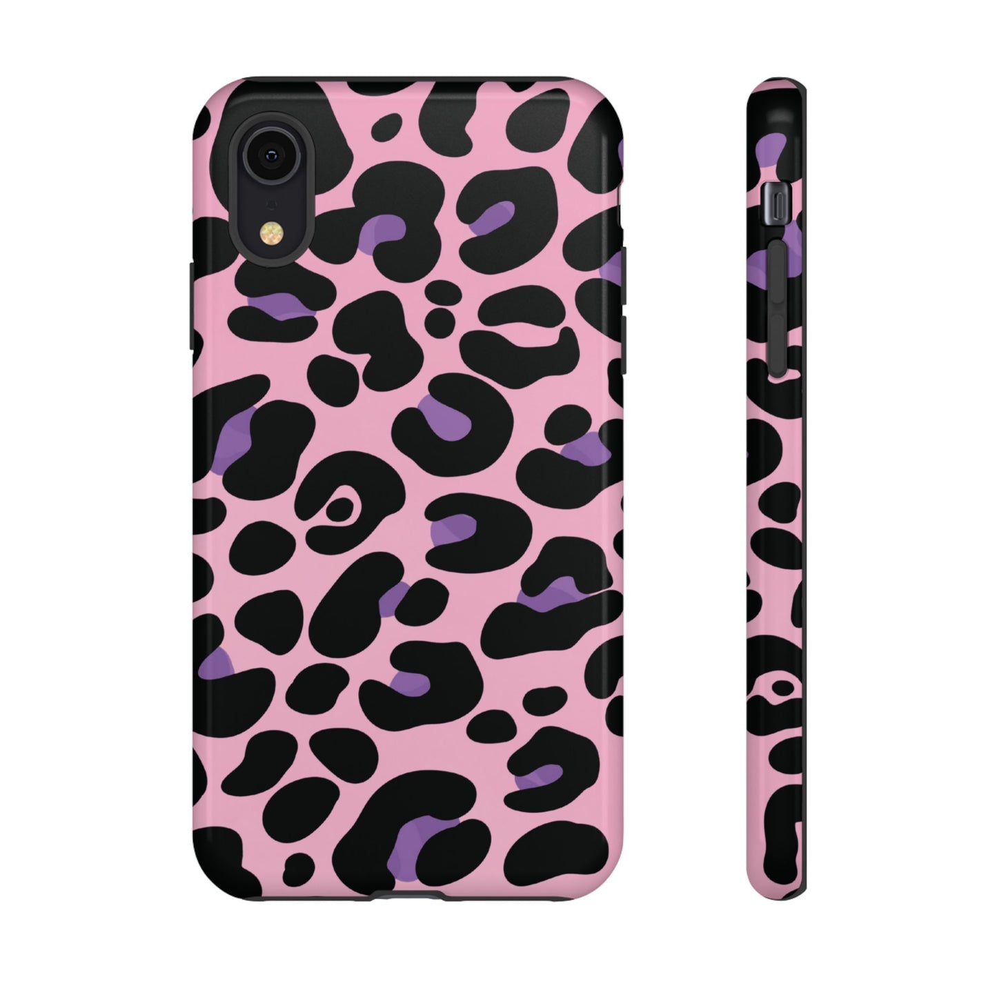 Pretty Pink & Lavender Leopard Print