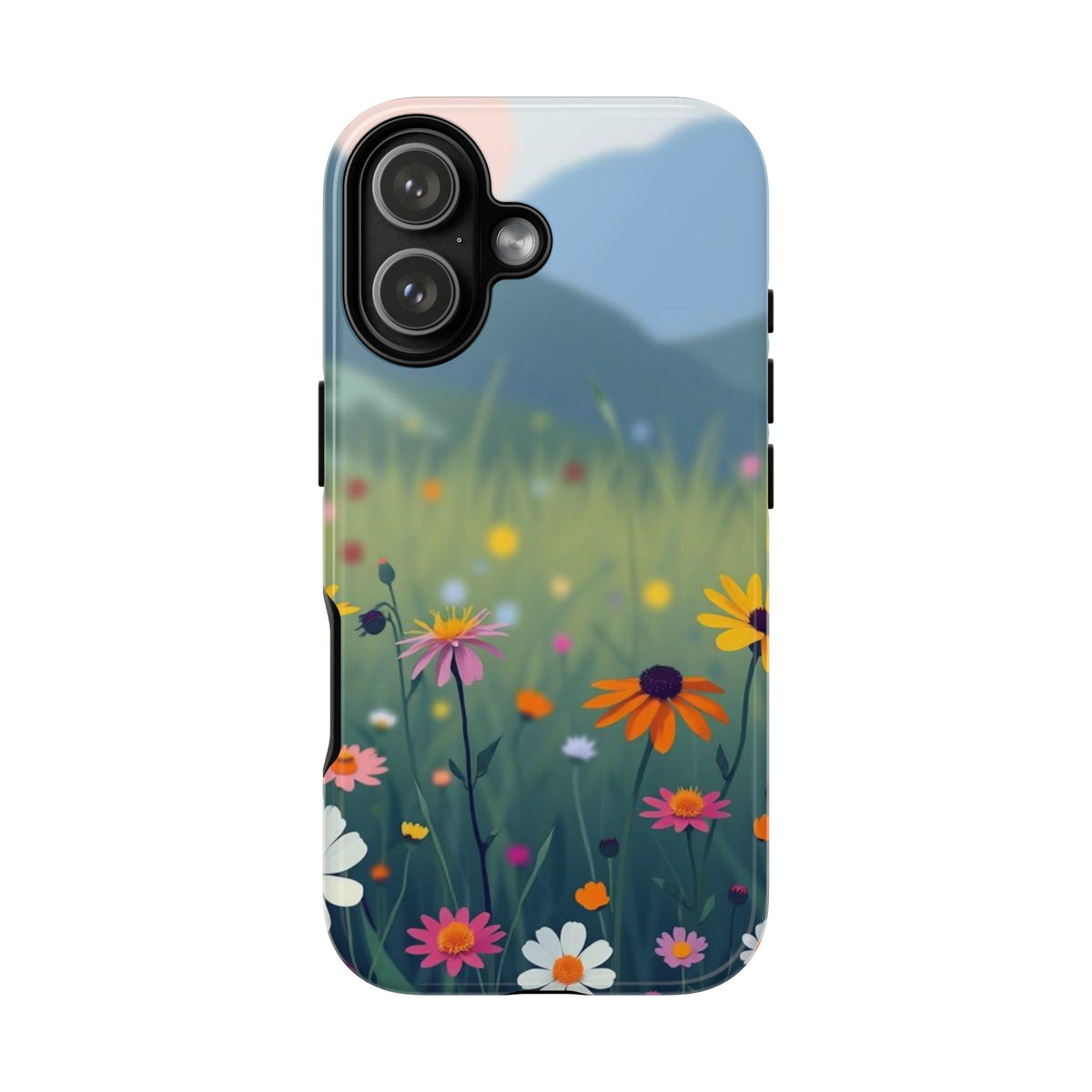 Vibrant Meadow Design Phone Case - Multicolor Phone Case - iPhone 17 / Glossy