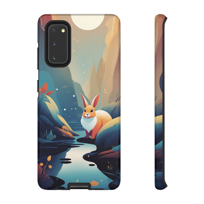 Stylised Rabbit Design Phone Case - Multicolor Phone Case - Samsung Galaxy S20 / Glossy