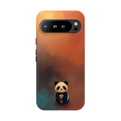 Google Pixel 9 Pro XL / Glossy Phone Case - Cute Colourful Panda Design Phone Case