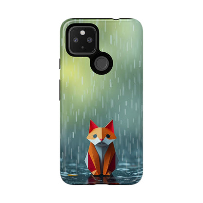 Origami 'Soggy Fox' Design Phone Case