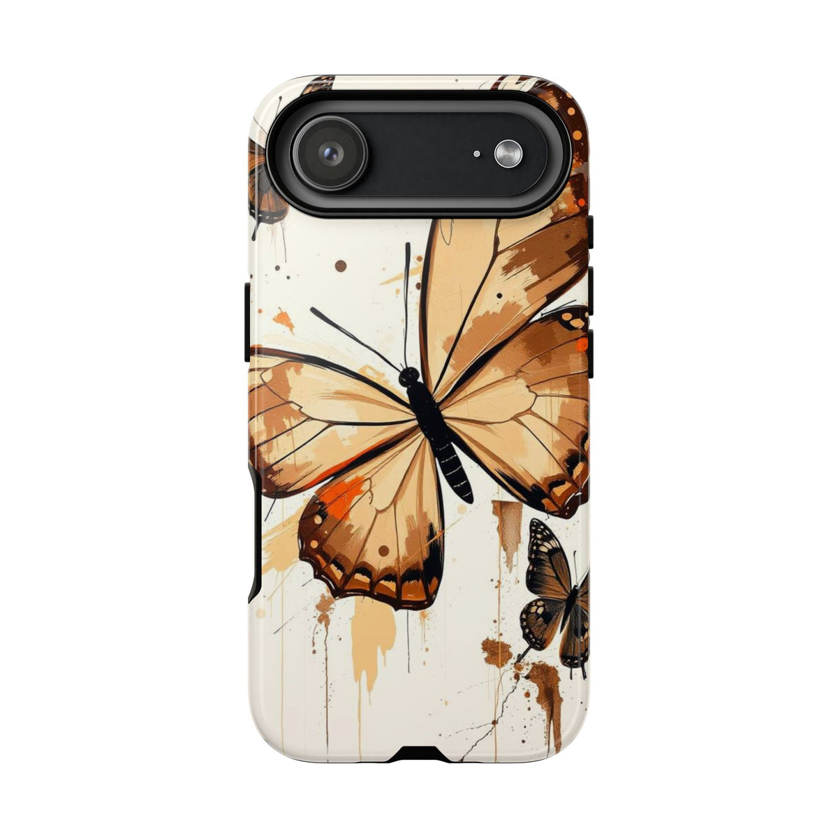 Acrylic Style Butterflies Design Phone Case - Multicolor Phone Case - iPhone 17 Air / Glossy