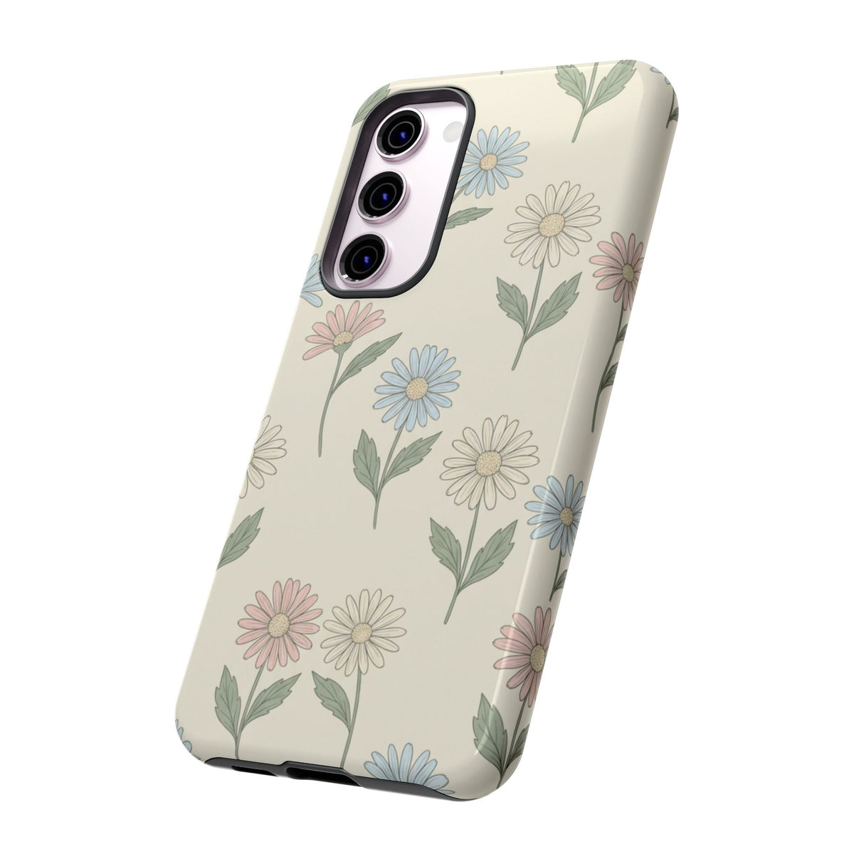 Pretty Pastel Daisy Pattern Phone Case