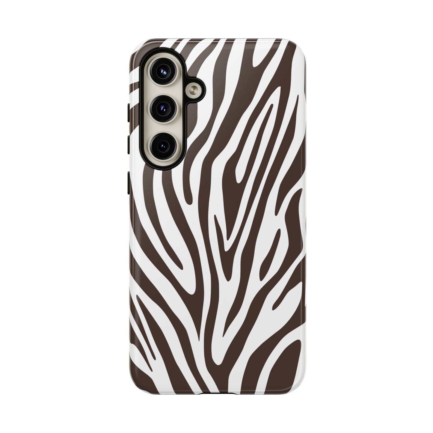 Graphic Brown Tiger Print Phone Case