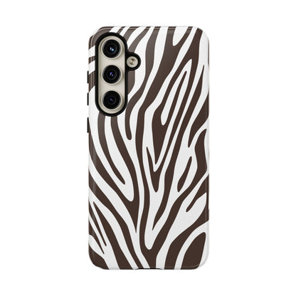 Graphic Brown Tiger Print Phone Case
