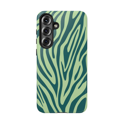 Boutique Sage Tiger Print Phone Case