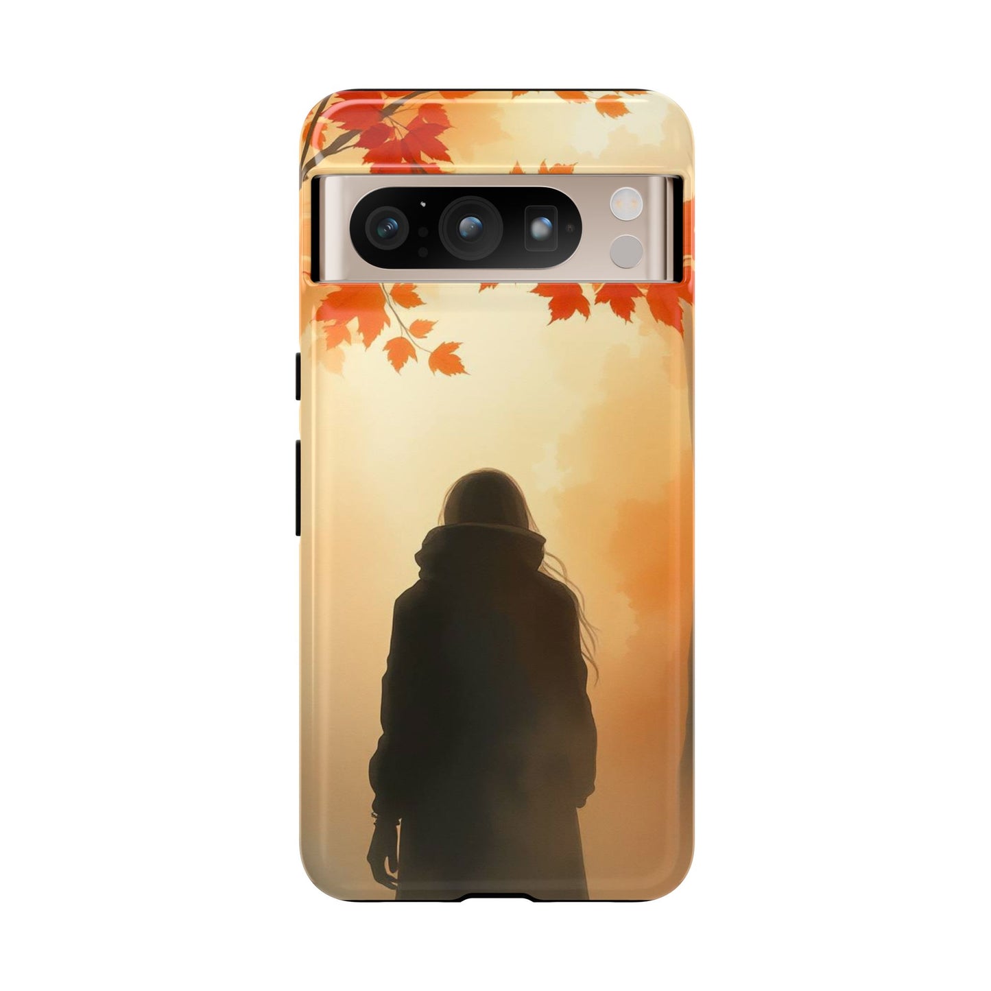 Google Pixel 8 Pro / Glossy Phone Case - Watercolour Mysterious Woman Phone Case