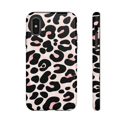 Cute Blush Leopard Print Phone Case