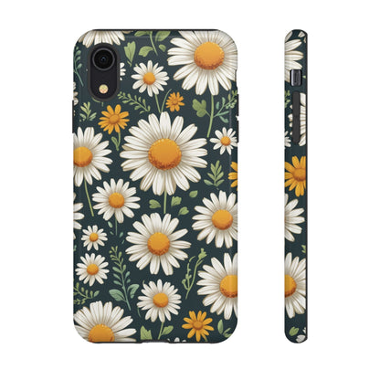 iPhone XR / Glossy Phone Case - Daisies Floral Pattern 3 Phone Case