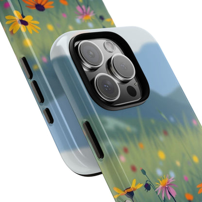 Vibrant Meadow Design Phone Case