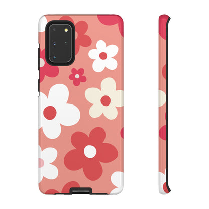 Cute Pink Daisy Pattern #1 Phone Case - Pink Phone Case - Samsung Galaxy S20+ / Glossy