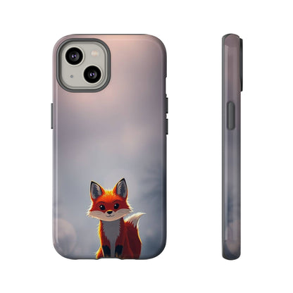 Cute Gothic Fox Design Phone Case - Multicolor Phone Case - iPhone 14 / Glossy