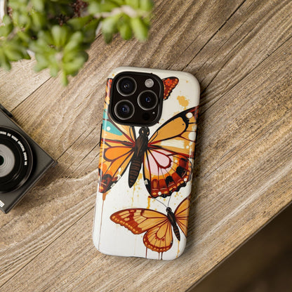Abstract Butterflies Design Phone Case - Multicolor Phone Case