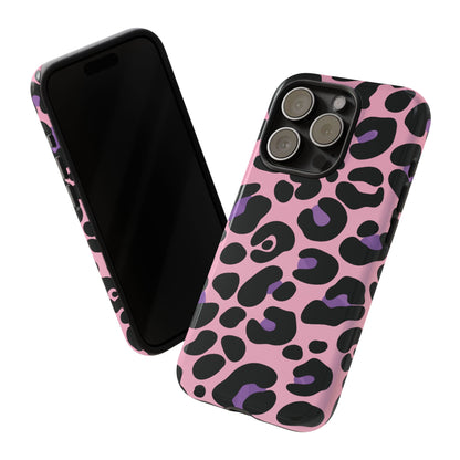 Pretty Pink & Lavender Leopard Print