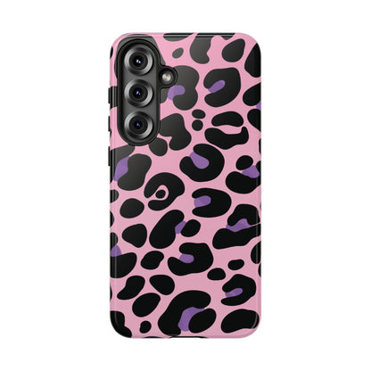 Pretty Pink & Lavender Leopard Print